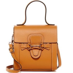 Valentino Agnes Mini Leather Satchel